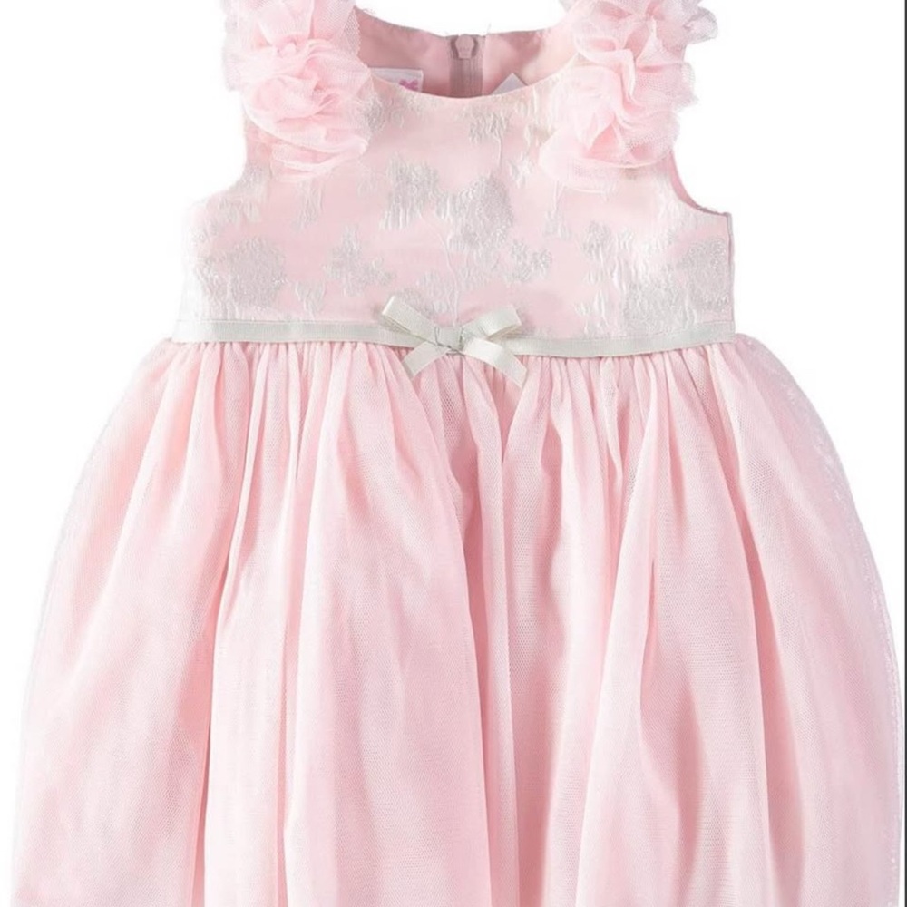 Iris & Ivy Pink Floral Formal Dress